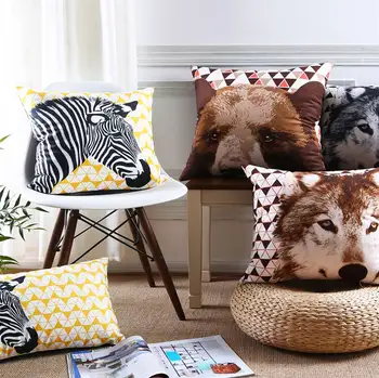 Free Shipping!Animal zebra wolf bear square throw pillow/almofadas case 45 53 30x50 teen child,modern cushion cover home decore
Free Shipping!Animal zebra wolf bear square throw pillow/almofadas case 45 53 30x50 teen child,modern cushion cover home decore