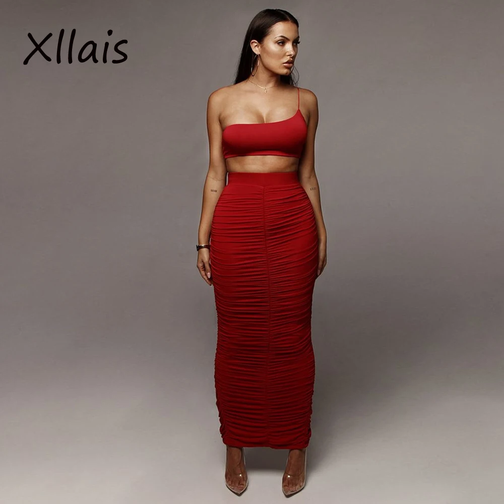 XLLAIS Knitted 2018 Autumn Bodycon Long Skirt Sexy Red High Waist Tight Women Maxi Elegant Party Club Wear Pencil Skirts
XLLAIS Knitted 2018 Autumn Bodycon Long Skirt Sexy Red High Waist Tight Women Maxi Elegant Party Club Wear Pencil Skirts