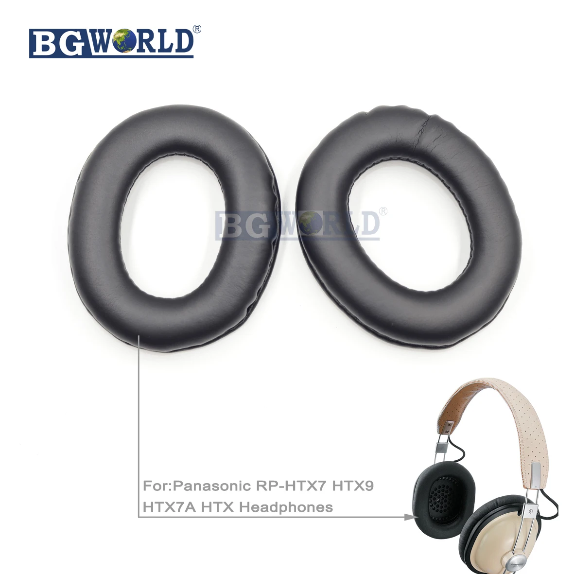 BGWORLD New black Earpads ear pads cushion foam cover for Panasonic RP-HTX7 HTX9 HTX7A HTX Headphones part sponge
BGWORLD New black Earpads ear pads cushion foam cover for Panasonic RP-HTX7 HTX9 HTX7A HTX Headphones part sponge