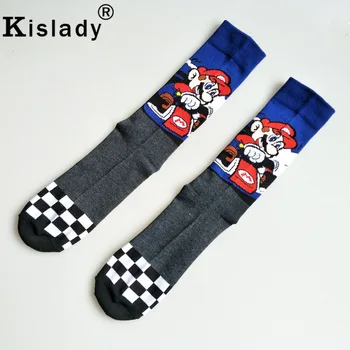 Fashion Winter New Cartoon Cute Mario High Thigh Funny Socks Hot Game Super Marie Crazy Tube Socks Kanye West Hiphop Streetwear
Fashion Winter New Cartoon Cute Mario High Thigh Funny Socks Hot Game Super Marie Crazy Tube Socks Kanye West Hiphop Streetwear