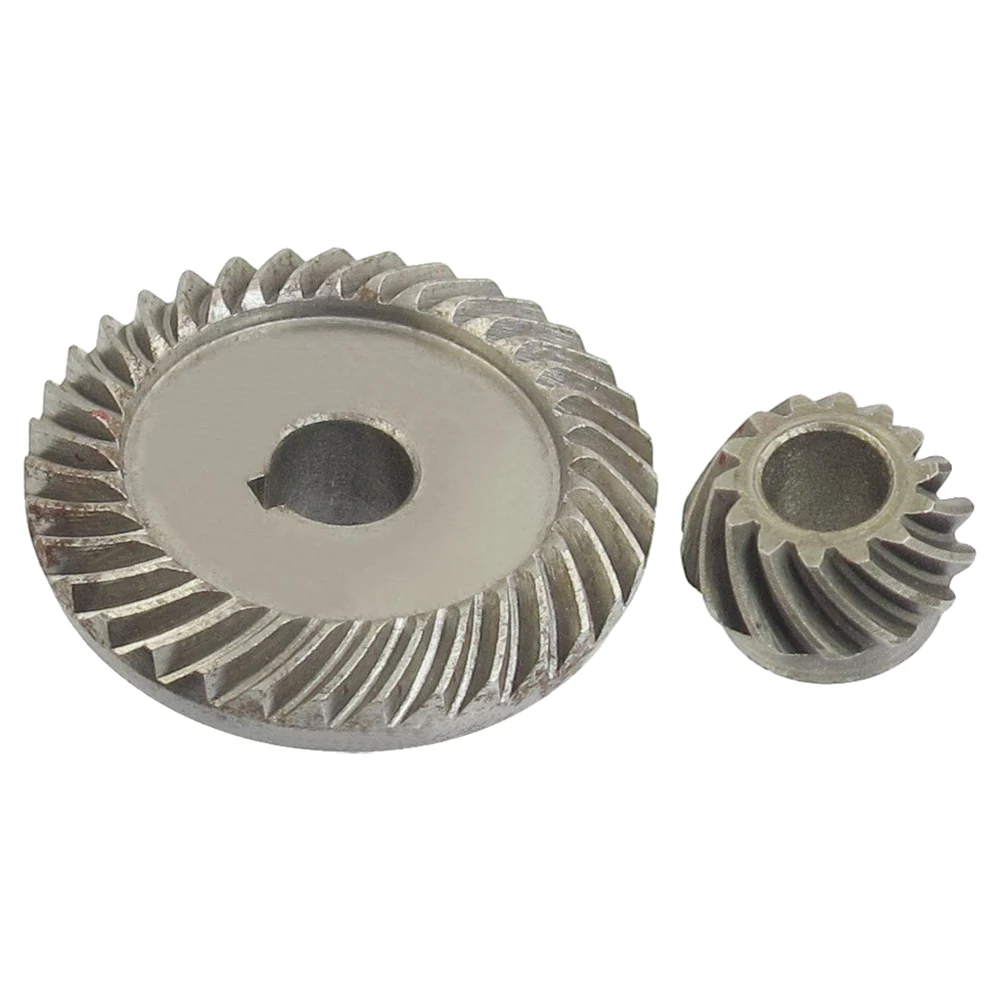 

EWS-Angle Grinder Spare Part Tapered Bevel Gear Set for LG Silver Metal
