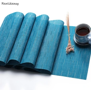 Europe Style PVC Modern Minimalist Bamboo Weave Table Runner Personality Eco-friendly Insulation Hotel Home Decoration MatLFB187
Europe Style PVC Modern Minimalist Bamboo Weave Table Runner Personality Eco-friendly Insulation Hotel Home Decoration MatLFB187