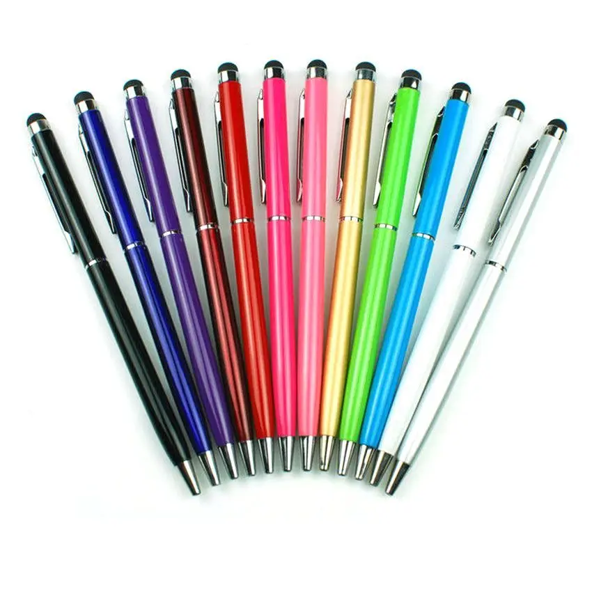 Hot Touch Screen Stylus Pen Universal Built-In Ballpoint Pen with Clip for IPhone IPod Samsung Galaxy Tablet Smartphones 500pcs
Hot Touch Screen Stylus Pen Universal Built-In Ballpoint Pen with Clip for IPhone IPod Samsung Galaxy Tablet Smartphones 500pcs