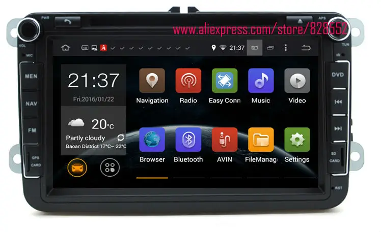 Android 6.0 Quad-core 2GB Car DVD Player For VW/Volkswagen/Passat/POLO/GOLF/Skoda/Seat B6 support 3G/WIFI GPS Navigation Radio
Android 6.0 Quad-core 2GB Car DVD Player For VW/Volkswagen/Passat/POLO/GOLF/Skoda/Seat B6 support 3G/WIFI GPS Navigation Radio