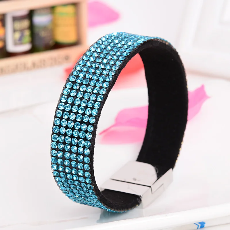 Fashion Jewelry Popular Full Crystal Hand Chain Cool Style Magnet Buckle Jewelry Best Gift For Woman
Fashion Jewelry Popular Full Crystal Hand Chain Cool Style Magnet Buckle Jewelry Best Gift For Woman