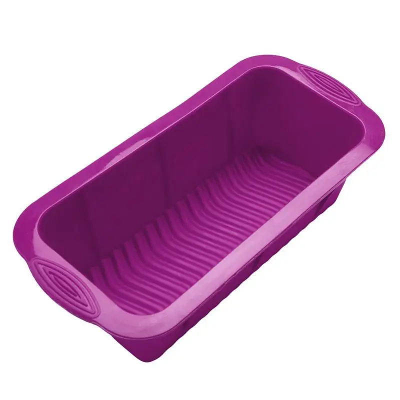 Food Grade Silicone Cake Mold Rectangular Bread Loaf Mold Non-stick Cake Pan with Handle Grips Christmas Baking Tools
Food Grade Silicone Cake Mold Rectangular Bread Loaf Mold Non-stick Cake Pan with Handle Grips Christmas Baking Tools