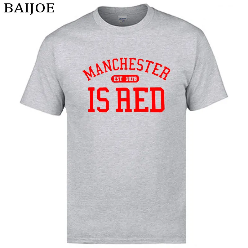 2017 summer United Kingdom Manchester is Red printed men t shirt plus size 100% cotton high quality top tees hip hop t-shit men
2017 summer United Kingdom Manchester is Red printed men t shirt plus size 100% cotton high quality top tees hip hop t-shit men