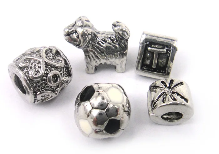MOODPC Free shipping European beads metal original authentic Screw Thread Beads for 60pc assorted
MOODPC Free shipping European beads metal original authentic Screw Thread Beads for 60pc assorted
