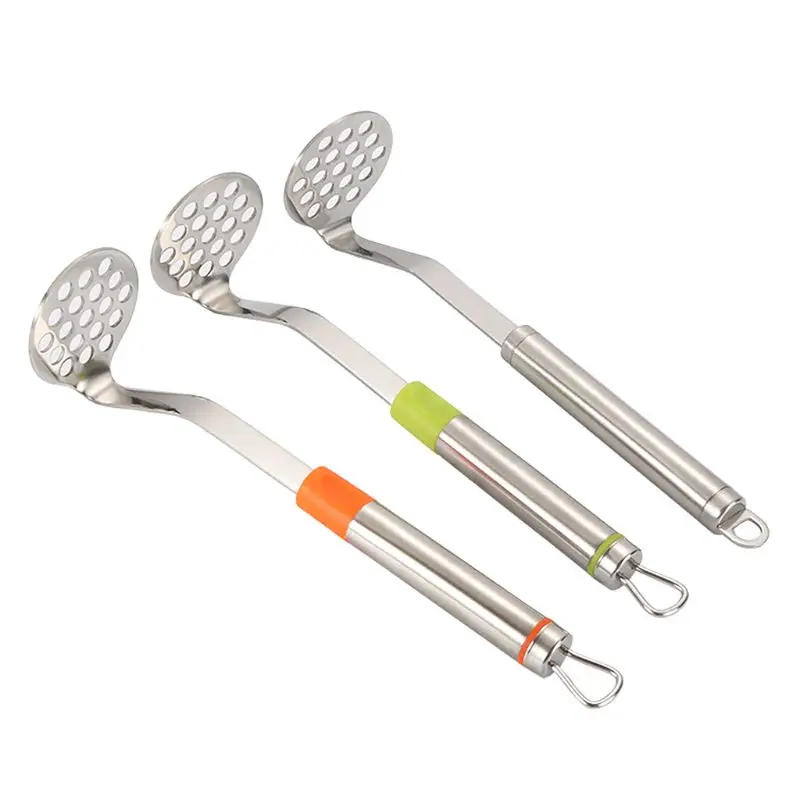Stainless Steel Manual Potato Crushing Masher Home DIY Baking Professional Mash Tool Kitchen Cooking Gadget Supply 3 Colors
Stainless Steel Manual Potato Crushing Masher Home DIY Baking Professional Mash Tool Kitchen Cooking Gadget Supply 3 Colors