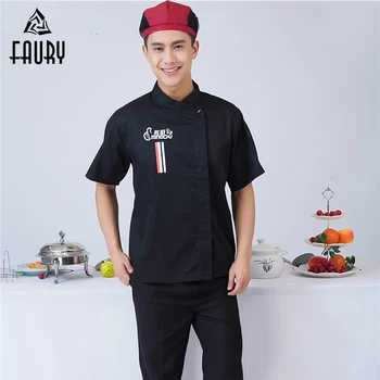 2018 Chef Uniforms Women Men Jacket Short-sleeved Kitchen Bakery Sushi Chef Coat Chinese Restaurant Work Uniforms Wholesale
2018 Chef Uniforms Women Men Jacket Short-sleeved Kitchen Bakery Sushi Chef Coat Chinese Restaurant Work Uniforms Wholesale