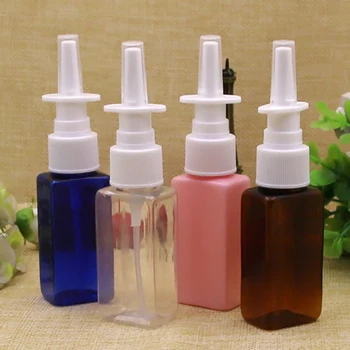 100pcs 30ml square clear brown Empty Plastic Nasal Spray Bottles Pump Sprayer Mist Nose Spray Pet hot sale Refillable Bottles
100pcs 30ml square clear brown Empty Plastic Nasal Spray Bottles Pump Sprayer Mist Nose Spray Pet hot sale Refillable Bottles