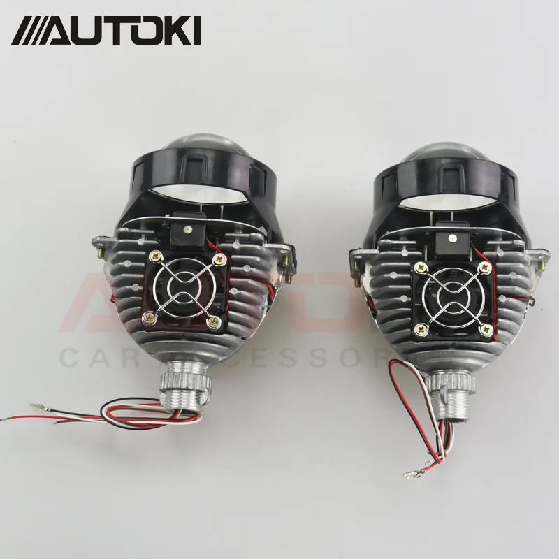 AUTOKI Bi LED Projector Lens Strong Power 3.0 inch Hi/Lo Beam Headlight Car Styling for H1 H4 H7 9005 9006 Universal Auto Lamps
AUTOKI Bi LED Projector Lens Strong Power 3.0 inch Hi/Lo Beam Headlight Car Styling for H1 H4 H7 9005 9006 Universal Auto Lamps