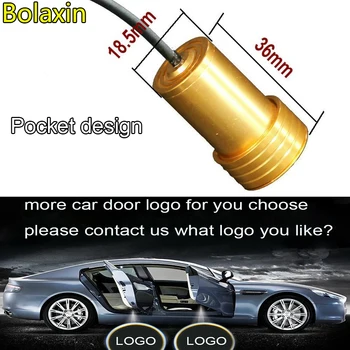 Bolaxin Golden 2 x LED Laser Entry Door Light Projector Logo Light Car Door Welcome Light Shadow Led Projector Logo for SAAB
Bolaxin Golden 2 x LED Laser Entry Door Light Projector Logo Light Car Door Welcome Light Shadow Led Projector Logo for SAAB
