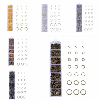1450PC/Box Alloy Flattening Open Jump Rings 6 Color 3mm-10mm Ring For DIY Jewelry Findings Making Accessories
1450PC/Box Alloy Flattening Open Jump Rings 6 Color 3mm-10mm Ring For DIY Jewelry Findings Making Accessories