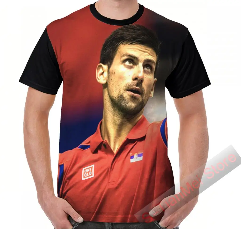 Summer Graphic t shirt men tops tees Novak Djokovic printed women funny T-Shirt Short Sleeve Casual tshirts
Summer Graphic t shirt men tops tees Novak Djokovic printed women funny T-Shirt Short Sleeve Casual tshirts