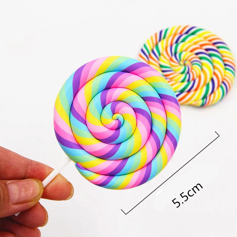 Clay Big Lollipop Large Sugar Miniature Fairy Garden Home Decoration Craft Micro Landscaping Decor DIY Gift
Clay Big Lollipop Large Sugar Miniature Fairy Garden Home Decoration Craft Micro Landscaping Decor DIY Gift