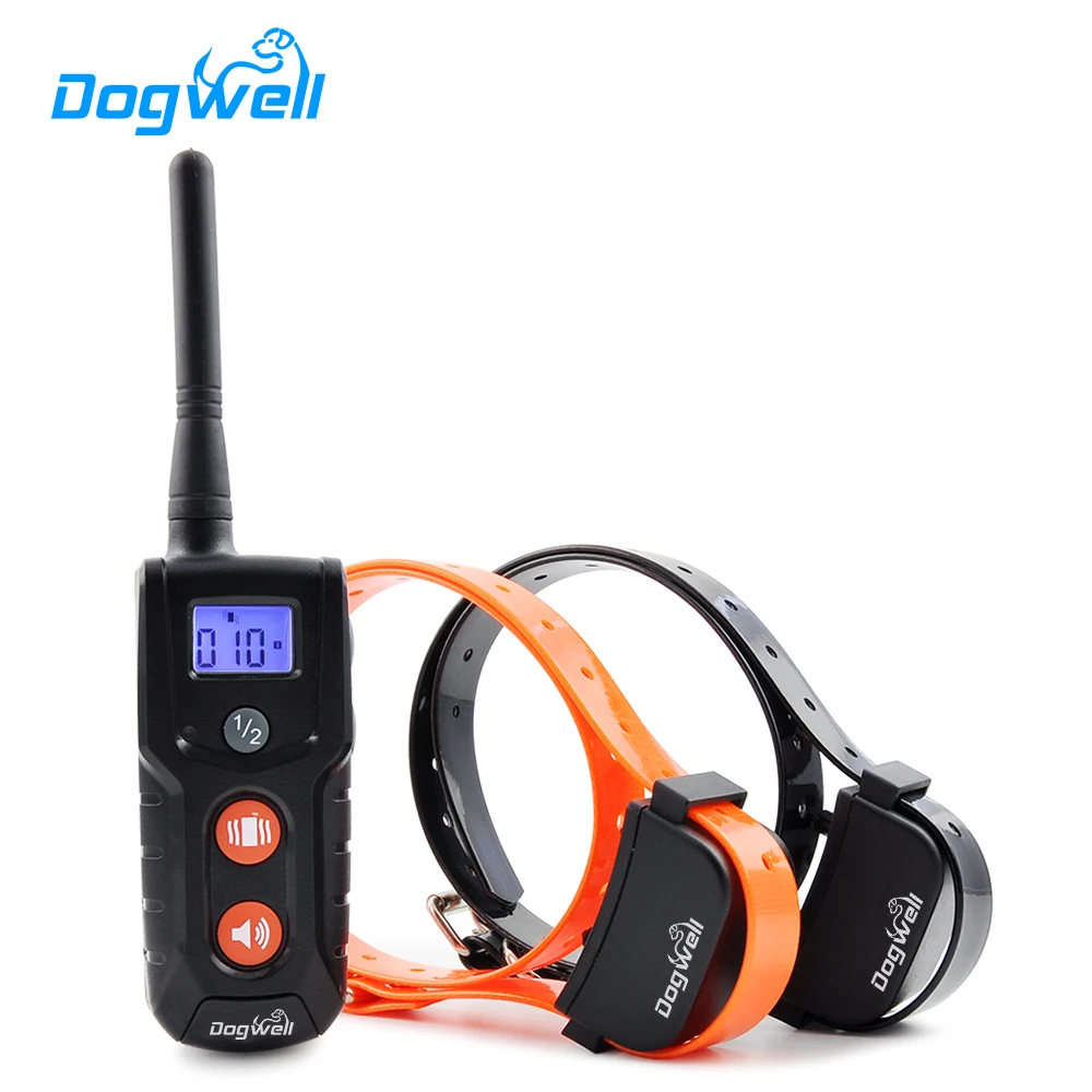 916N-2 Newest Rechargeable and Waterproof Dog Training Collar with LCD display For 2 Dogs
916N-2 Newest Rechargeable and Waterproof Dog Training Collar with LCD display For 2 Dogs