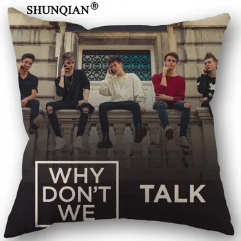 New Custom Why Don't We Canvas pillowcase Bedroom living room PillowCase 45x45cm one sides Cotton Linen Pillow Cover
New Custom Why Don't We Canvas pillowcase Bedroom living room PillowCase 45x45cm one sides Cotton Linen Pillow Cover