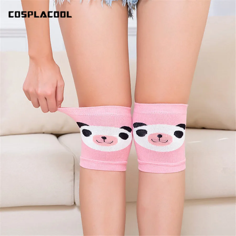 Women's Cartoon Panda Pattern Cute Knees Socks Ladies Sporting Safe Tapes Footballing Knee Wraps Brace Protection Knee Pads
Women's Cartoon Panda Pattern Cute Knees Socks Ladies Sporting Safe Tapes Footballing Knee Wraps Brace Protection Knee Pads