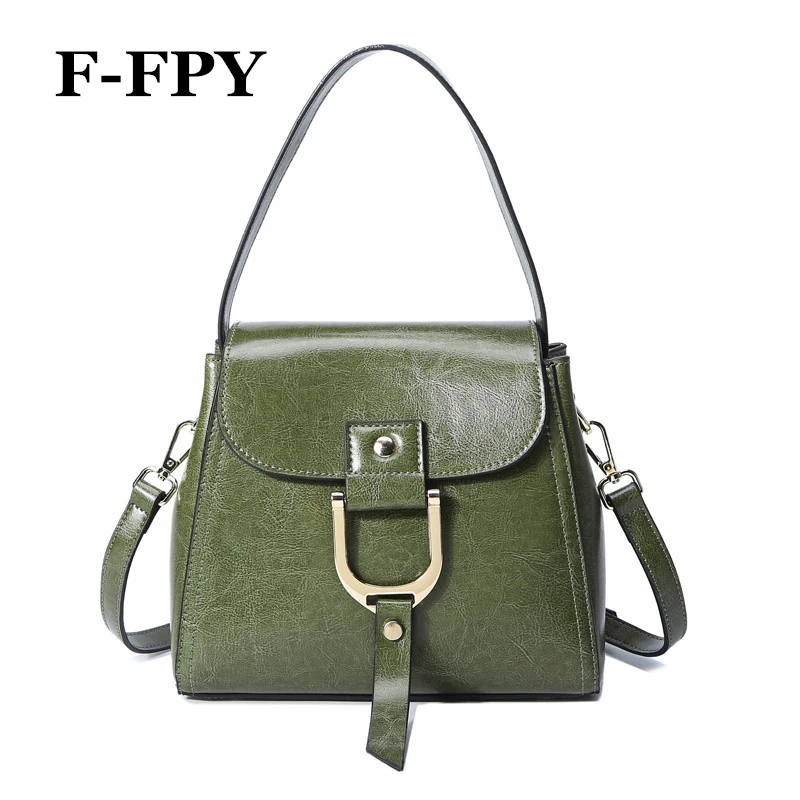 Genuine Leather Shoulder Bags Women New Leisure Handbag Oil Wax Leather Female Crossbody Bag Ladies Messenger Bag Designer Purse
Genuine Leather Shoulder Bags Women New Leisure Handbag Oil Wax Leather Female Crossbody Bag Ladies Messenger Bag Designer Purse