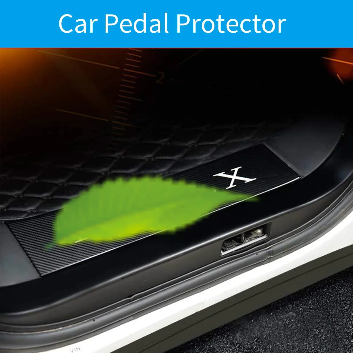 Car Door Sill Protection for Tesla Model X Carbon Fiber Door Sill Stickers Front Rear Anti-kick Scratch Protector stickers
Car Door Sill Protection for Tesla Model X Carbon Fiber Door Sill Stickers Front Rear Anti-kick Scratch Protector stickers