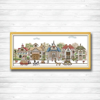 Street view castle flowers painting dmc 14CT 11CT counted cross stitch Needlework Set Embroidery kits chinese cross stitch
Street view castle flowers painting dmc 14CT 11CT counted cross stitch Needlework Set Embroidery kits chinese cross stitch