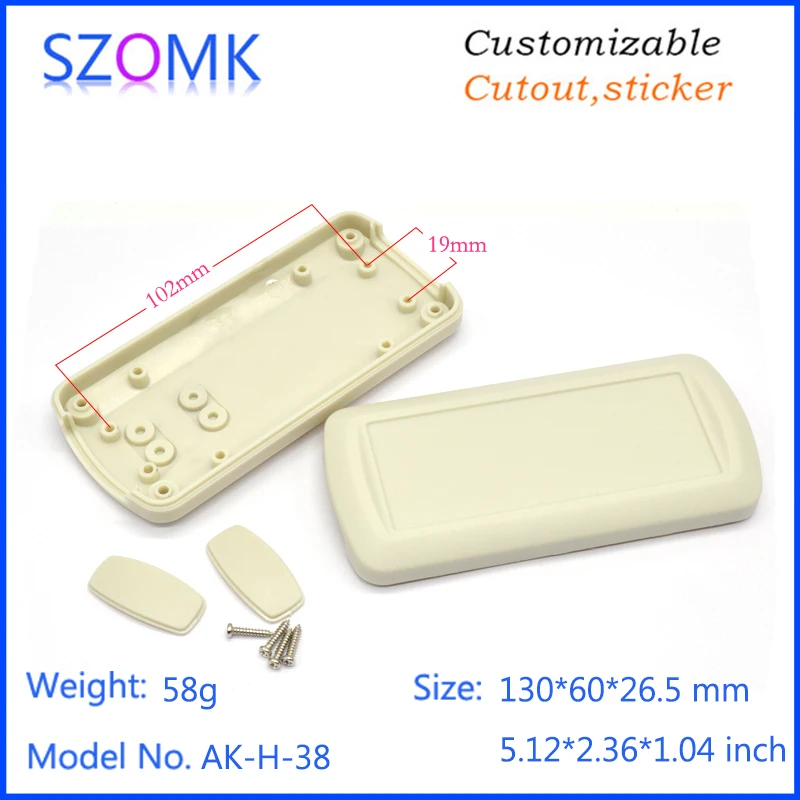 szomk handheld plastic box for electronics project plastic enclosure for electronics plastic case custom device box equipment enclosure housing instrument case (24)