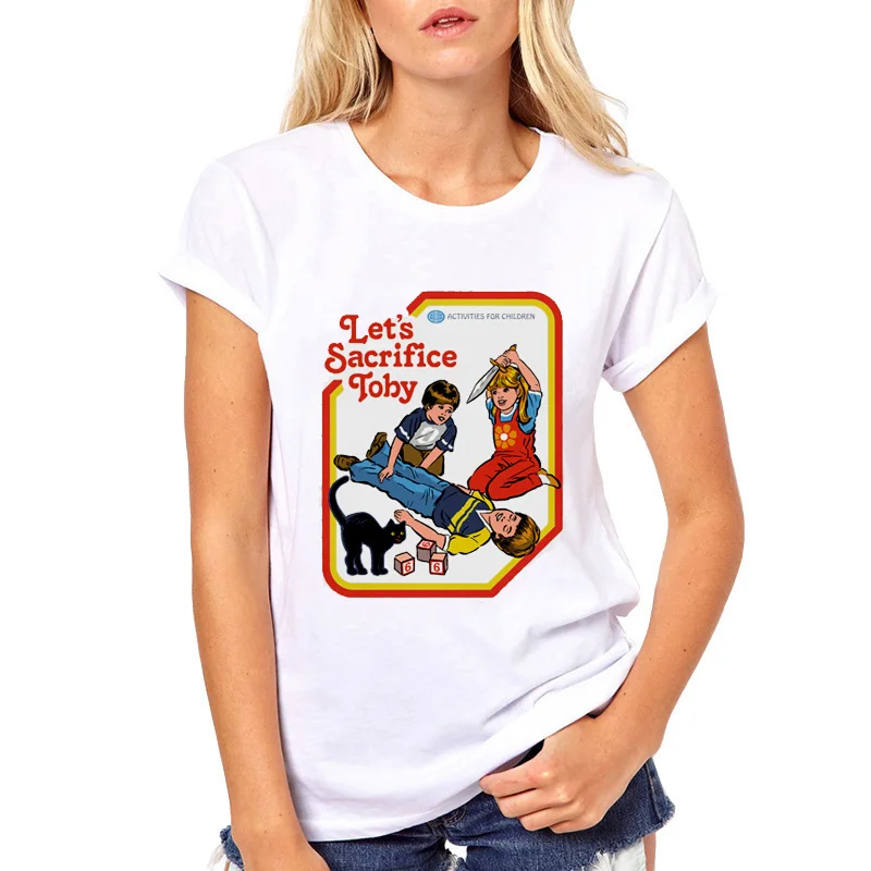 2019 T shirt Women Vintage New Summer Short Sleeve Let's Summer Demons Graphic Harajuku Tumblr T shirt Women's hipster tops tees
2019 T shirt Women Vintage New Summer Short Sleeve Let's Summer Demons Graphic Harajuku Tumblr T shirt Women's hipster tops tees