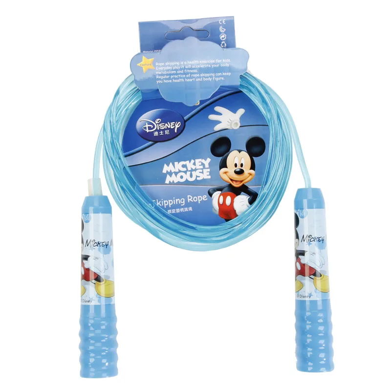 DISNEY Mickey Minnie baby gym skipping rope 8 feet Plastic Handle Jump Rope Crossfit Fitness Equipment For kid boy girl gift
DISNEY Mickey Minnie baby gym skipping rope 8 feet Plastic Handle Jump Rope Crossfit Fitness Equipment For kid boy girl gift