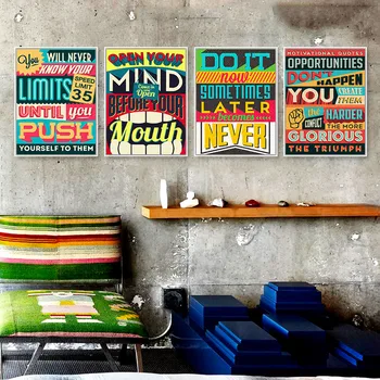 Inspiration Typography Motivation Quotes Vintage Poster Print Hippie Wall Art Picture Modern Bar Home Decor Canvas Painting Gift
Inspiration Typography Motivation Quotes Vintage Poster Print Hippie Wall Art Picture Modern Bar Home Decor Canvas Painting Gift