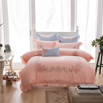 4/7pcs Egyptian cotton flowers Embroidery luxury bedding sets queen king size duvet cover bed sheet set,bed set bed linen
4/7pcs Egyptian cotton flowers Embroidery luxury bedding sets queen king size duvet cover bed sheet set,bed set bed linen