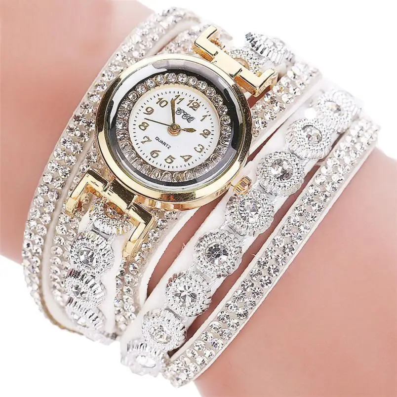 Women Fashion Rhinestone Analog Quartz Wristwatches Women's Bracelet Watches reloj Mujer Pulsera Gift Clock ladies Watch Saati
Women Fashion Rhinestone Analog Quartz Wristwatches Women's Bracelet Watches reloj Mujer Pulsera Gift Clock ladies Watch Saati