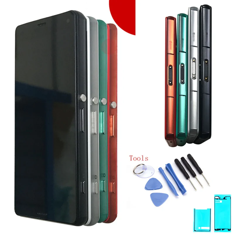 4.6" Original LCD For Sony Xperia Z3 compact D5803 D5833 LCD Display Digitizer Sensor Z3 mini Assembly LCD with Frame Free Tools
4.6" Original LCD For Sony Xperia Z3 compact D5803 D5833 LCD Display Digitizer Sensor Z3 mini Assembly LCD with Frame Free Tools