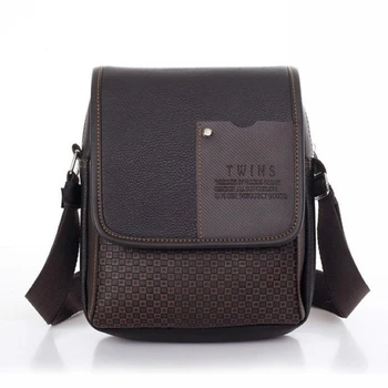 Business Men Shoulder Bag Soft Leather Men's Crossbody Bags Plaid Pattern Small Male Messenger Bags Handbags Bolso Hombre DB4834
Business Men Shoulder Bag Soft Leather Men's Crossbody Bags Plaid Pattern Small Male Messenger Bags Handbags Bolso Hombre DB4834