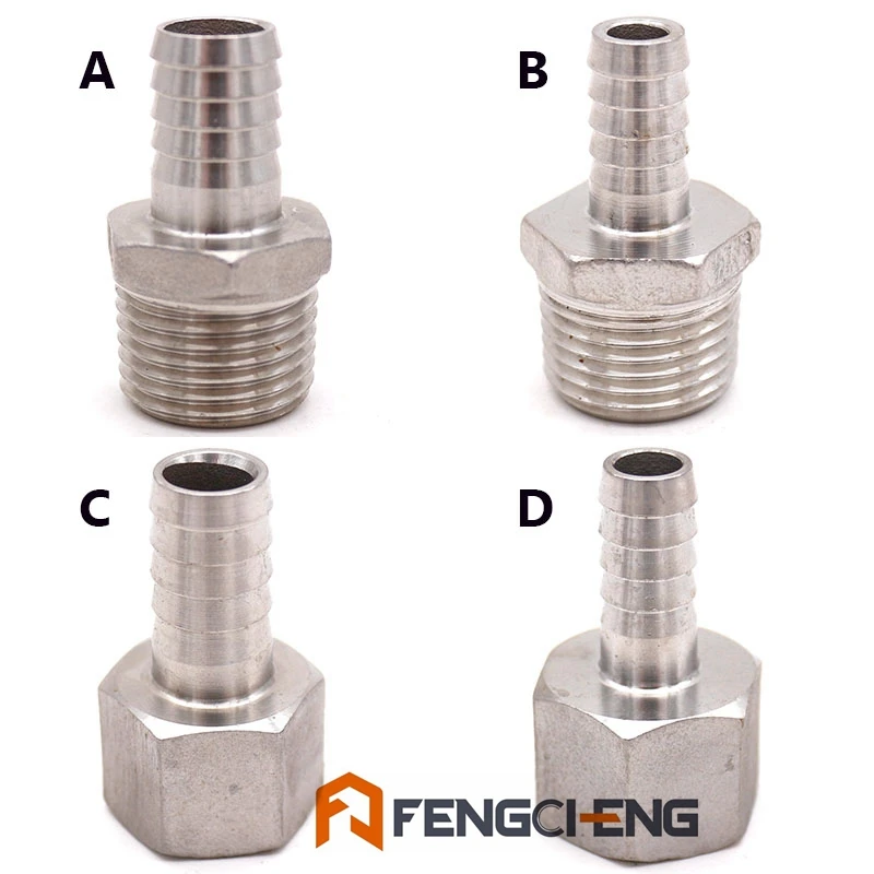 Homebrew Beer 1/2"NPT Hose Barb 304 Stainless Steel Food Grade Brewer Hardware Pump fitting
Homebrew Beer 1/2"NPT Hose Barb 304 Stainless Steel Food Grade Brewer Hardware Pump fitting