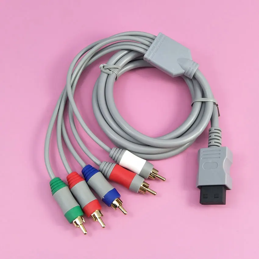 New 1.8m / 180cm 1080P Component Game Cable for Wii HDTV Audio Video AV 5 RCA Game Adapter Audio Video Cable for Nintendo Wii
New 1.8m / 180cm 1080P Component Game Cable for Wii HDTV Audio Video AV 5 RCA Game Adapter Audio Video Cable for Nintendo Wii