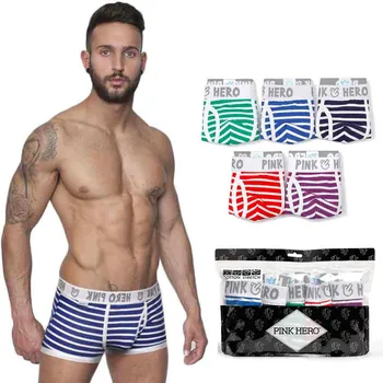 PINK HEROES 5PC underwear men Sexy shorts men boxer underpants Soft cueca boxer homme brand calvin cueca masculina #0 
PINK HEROES 5PC underwear men Sexy shorts men boxer underpants Soft cueca boxer homme brand calvin cueca masculina #0
