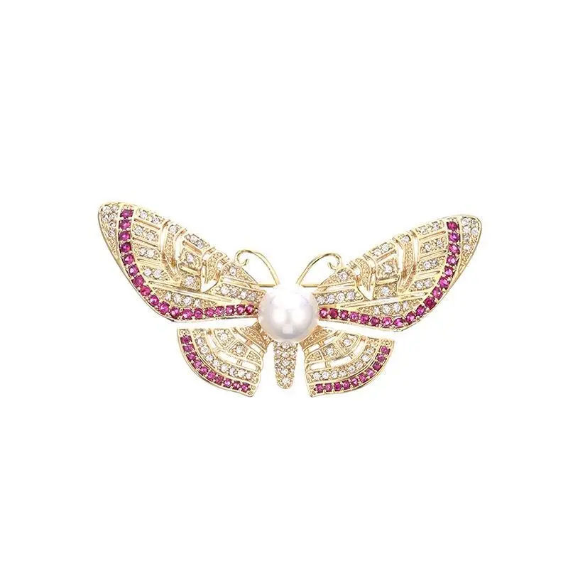 MxGxFam Special Price Red Full CZ Butterfly Brooches For Women AAA+ Cubic Zircon Gold Color 18 k / White
MxGxFam Special Price Red Full CZ Butterfly Brooches For Women AAA+ Cubic Zircon Gold Color 18 k / White
