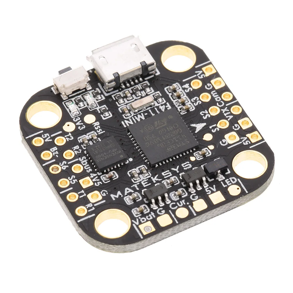 20x20mm F411 Mini F4 Flight Controller with AIO OSD BEC for RC Racing Drone Quadcopter Parts
20x20mm F411 Mini F4 Flight Controller with AIO OSD BEC for RC Racing Drone Quadcopter Parts