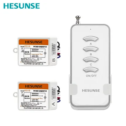 Free shipping Y-F211B 1004W 1N2 2 Channels 433mhz Wireless Digital Remote Control Switch with 2 Switch Receivers
Free shipping Y-F211B 1004W 1N2 2 Channels 433mhz Wireless Digital Remote Control Switch with 2 Switch Receivers