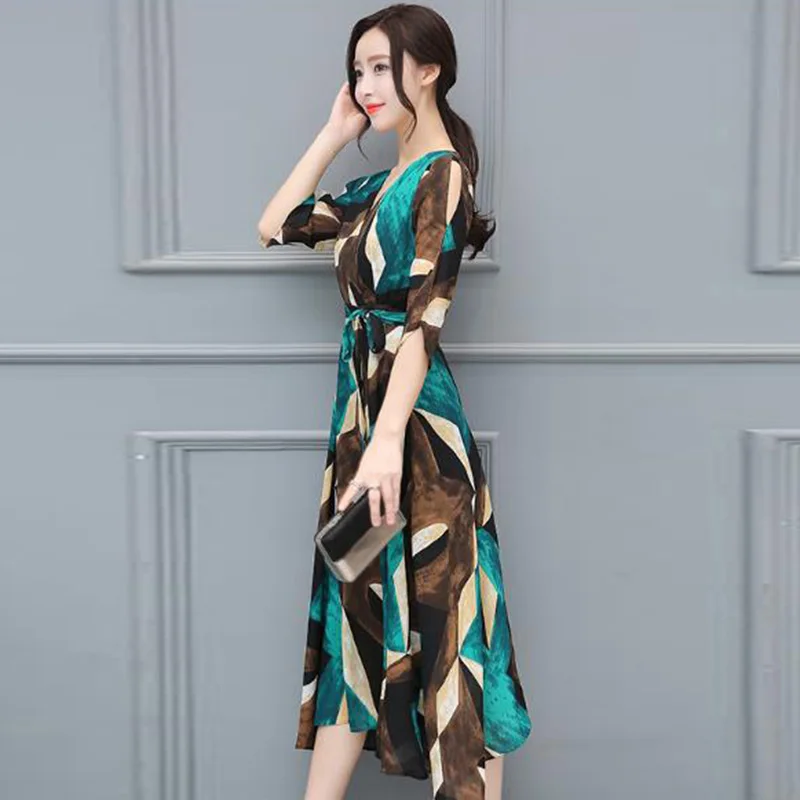 Women's Dress Ladies Evening Summer Tie Front Asual Elegant Party V Neck Retro Holiday A Line Formal Asym MIDI
Women's Dress Ladies Evening Summer Tie Front Asual Elegant Party V Neck Retro Holiday A Line Formal Asym MIDI