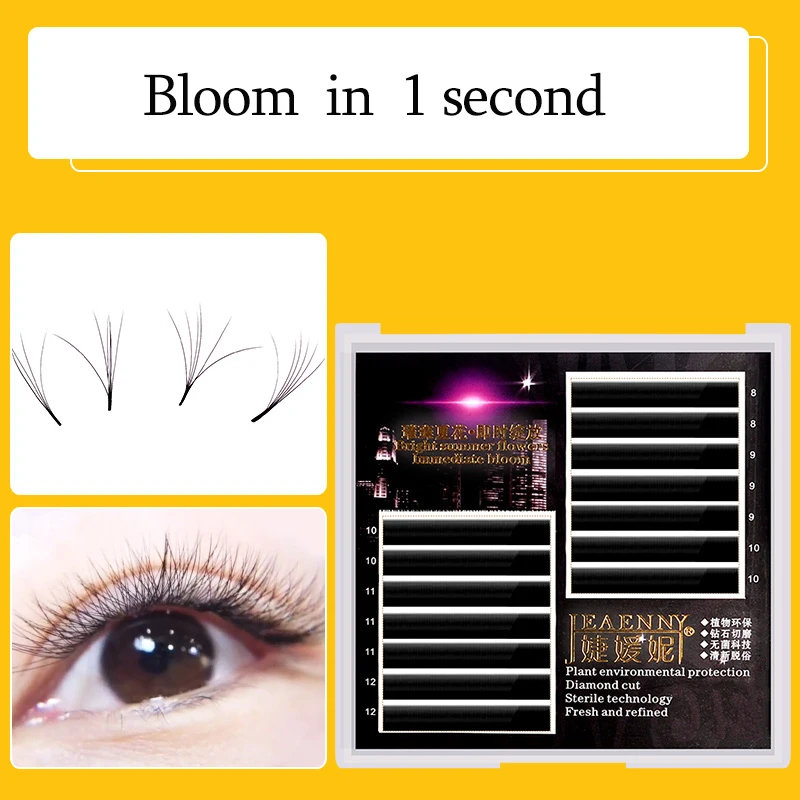 Bloom Eyelash Automatic Flowering Lash Easy Fan Lashes Extension Self-making Fans Bloom Faux Mink Eyelash Extension Cilia
Bloom Eyelash Automatic Flowering Lash Easy Fan Lashes Extension Self-making Fans Bloom Faux Mink Eyelash Extension Cilia