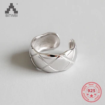 S925 Sterling Silver Simple Check Pattern Open Index Finger Ring Female Silver Jewelry
S925 Sterling Silver Simple Check Pattern Open Index Finger Ring Female Silver Jewelry
