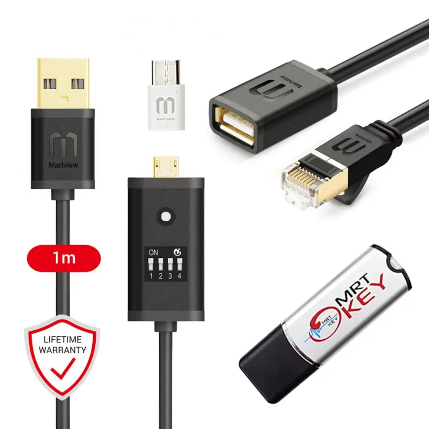 MRT Dongle MRT Key Mobile Repairing Tools + FREE Martview All Boot Cable (EASY SWITCHING) & Micro USB To Type-C Adapter
MRT Dongle MRT Key Mobile Repairing Tools + FREE Martview All Boot Cable (EASY SWITCHING) & Micro USB To Type-C Adapter