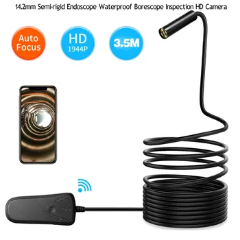 14.2mm Semi-rigid Endoscope Waterproof Borescope Inspection HD Camera underwater bathroom pipeline inspections, wall inspections
14.2mm Semi-rigid Endoscope Waterproof Borescope Inspection HD Camera underwater bathroom pipeline inspections, wall inspections