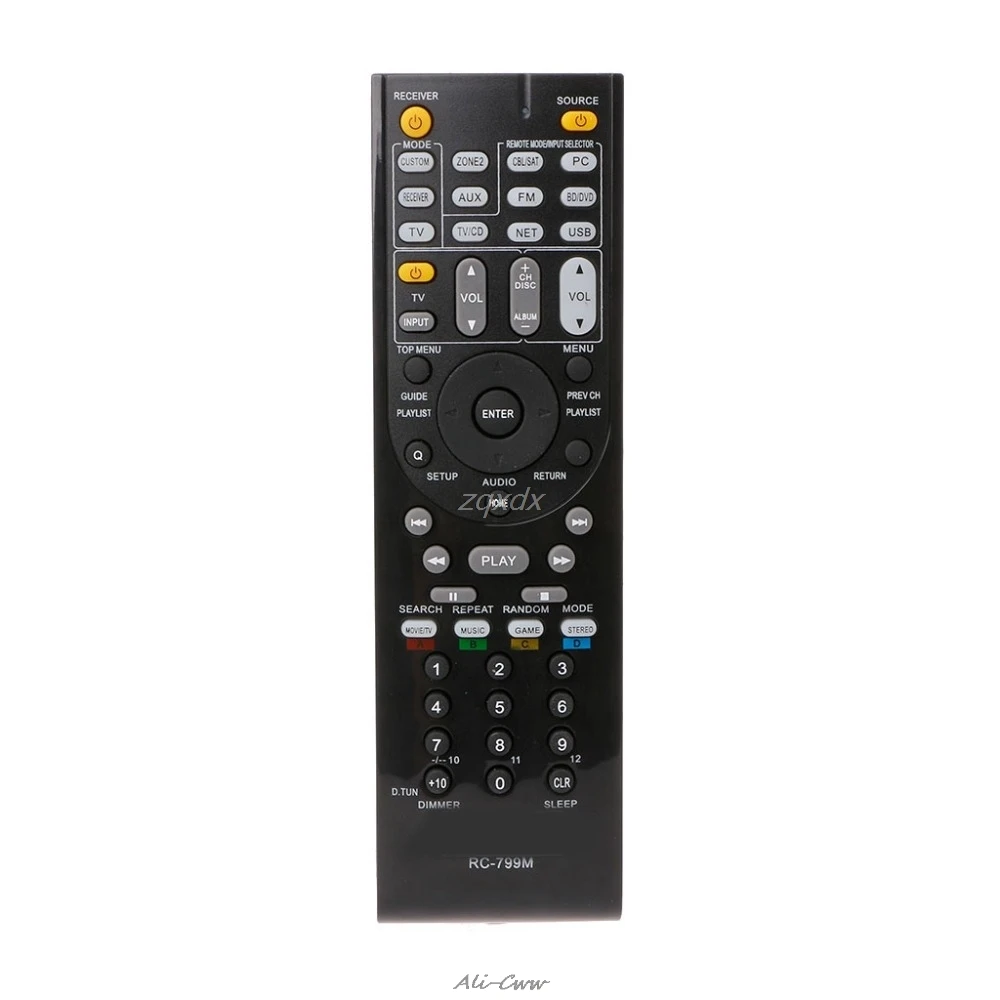 RC-799M Remote Control For Onkyo RC-803M RC-834M HT-R391 HT-R558 HT-R590 HT-R591 Z18
RC-799M Remote Control For Onkyo RC-803M RC-834M HT-R391 HT-R558 HT-R590 HT-R591 Z18