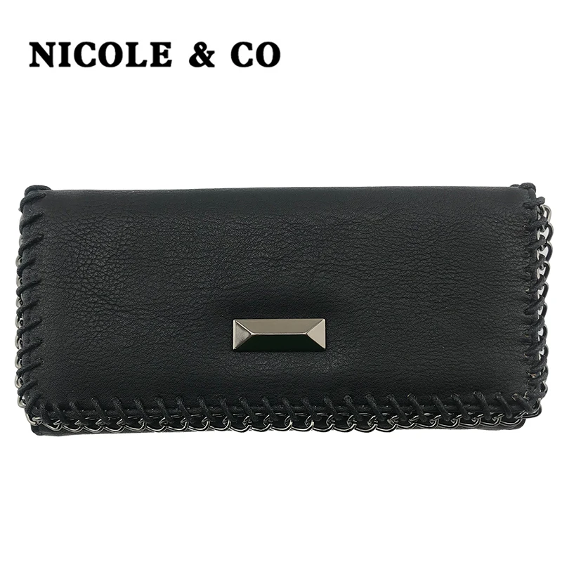 NICOLE & CO New Women Wallets PU Leather Long Style Card Holder Money Purse Fashion Female Hand Phone Bag
NICOLE & CO New Women Wallets PU Leather Long Style Card Holder Money Purse Fashion Female Hand Phone Bag