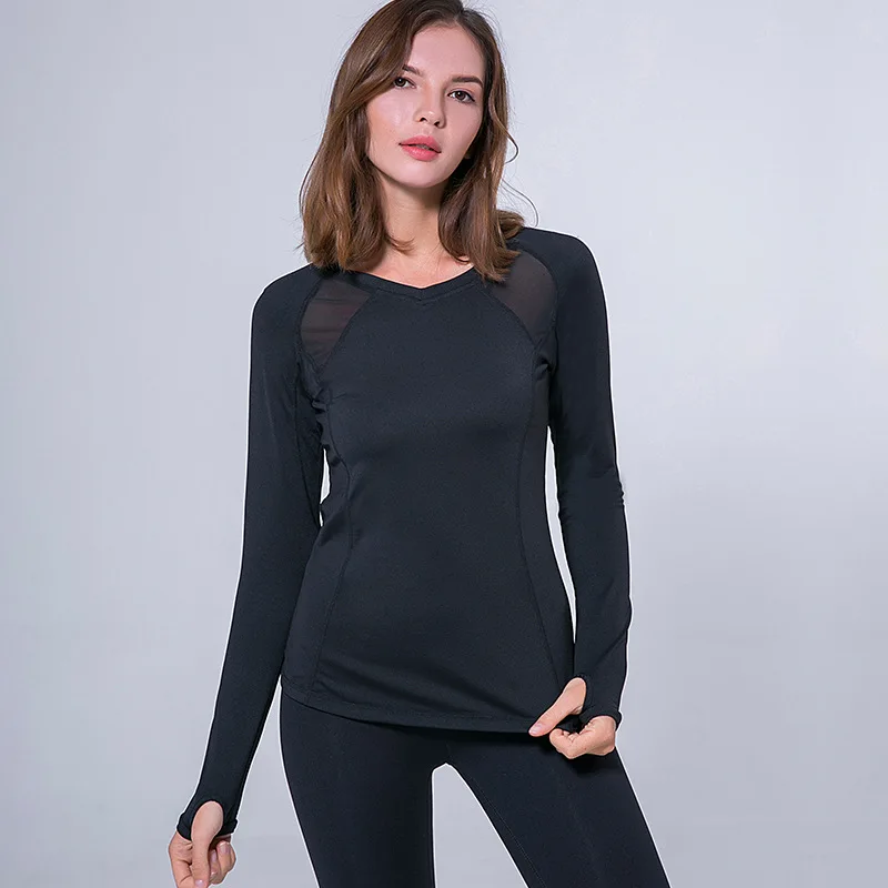 Women's Breathable Mesh Sport Top Long Sleeve Workout Yoga T-shirt with Thumb Holes Moisture Wicking Athletic Shirts Gym Running
Women's Breathable Mesh Sport Top Long Sleeve Workout Yoga T-shirt with Thumb Holes Moisture Wicking Athletic Shirts Gym Running