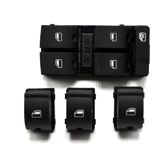 4Pcs New Driver Side Electric Master Window Switch For AUDI A4 S4 B6 B7 RS4 SEAT Exeo 8E0 959 851 8E0959855
4Pcs New Driver Side Electric Master Window Switch For AUDI A4 S4 B6 B7 RS4 SEAT Exeo 8E0 959 851 8E0959855