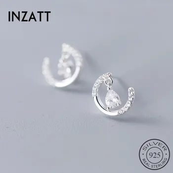 INZATT Real 925 Sterling Silver Zircon Letter C Stud Earrings For Elegant Women Party Cute Fine Jewelry Trendy 2019 Accessories
INZATT Real 925 Sterling Silver Zircon Letter C Stud Earrings For Elegant Women Party Cute Fine Jewelry Trendy 2019 Accessories